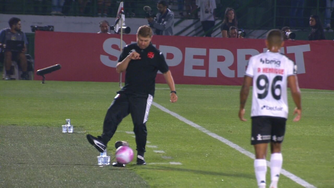 Vasco perde para o São Paulo antesdecisão contra o Galo