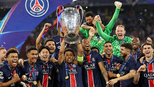 Champions League terá 56 brasileiros na temporada 2025/26; veja lista - Somente sete dos 36 clubes participantes não têm jogadores do Brasil no elenco