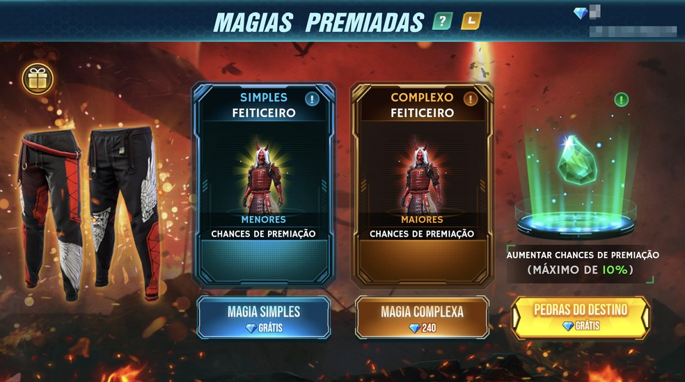 Free Fire: Nova Calça Angelical Vermelha já está disponível - Mais Esports
