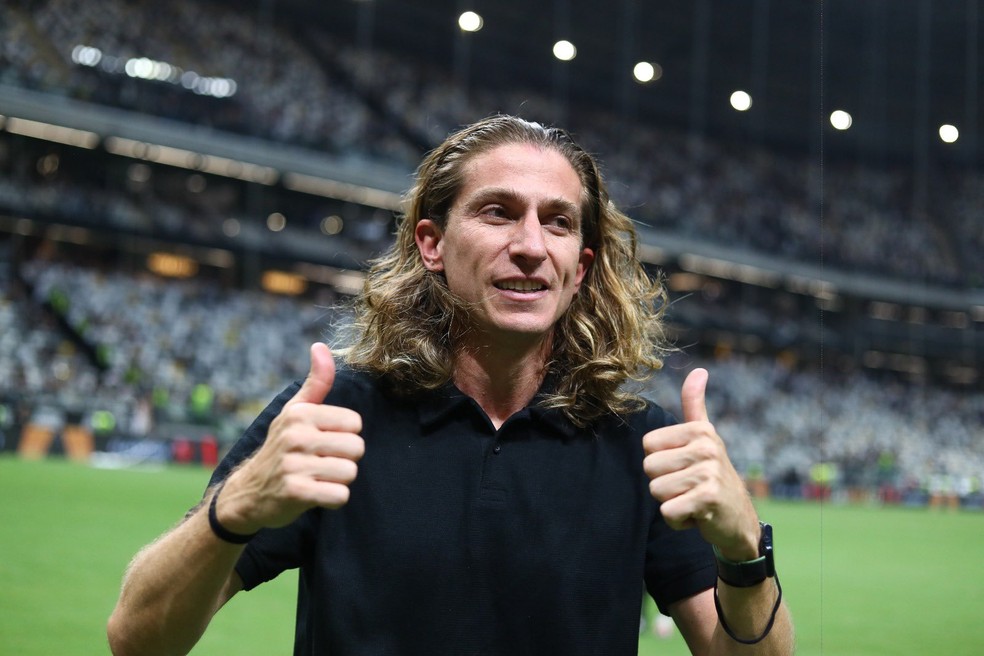 Filipe Luís em Atlético-MG x Flamengo — Foto: Gilvan de Souza / CRF