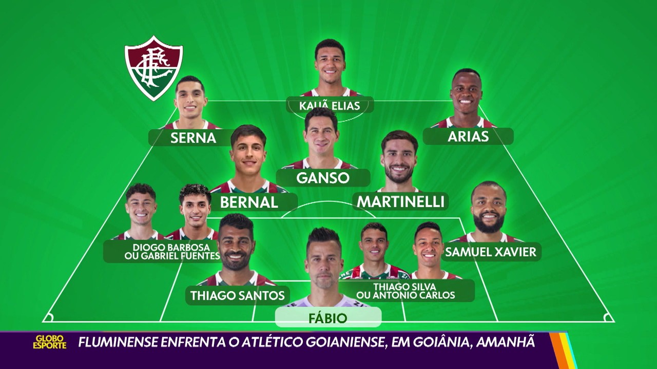 Fluminense enfrenta o Atlético Goianiense,copas online grátisGoiânia, amanhã