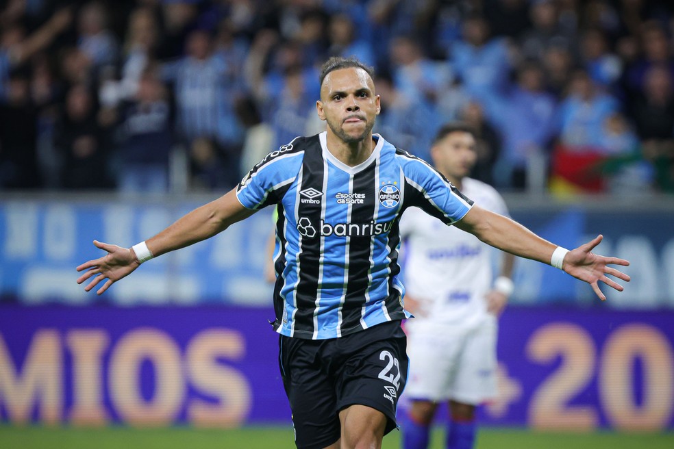Braithwaite tem oito gols pelo Grêmio