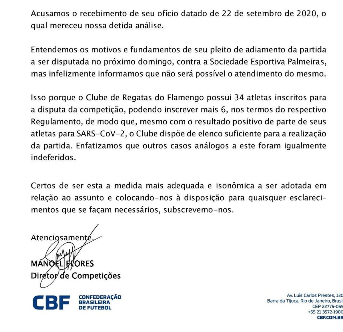 ATENÇÃO: CBF ADIOU 2 JOGOS DO VASCO NO BRASILEIRO, CONFIRA AS NOVAS DATAS
