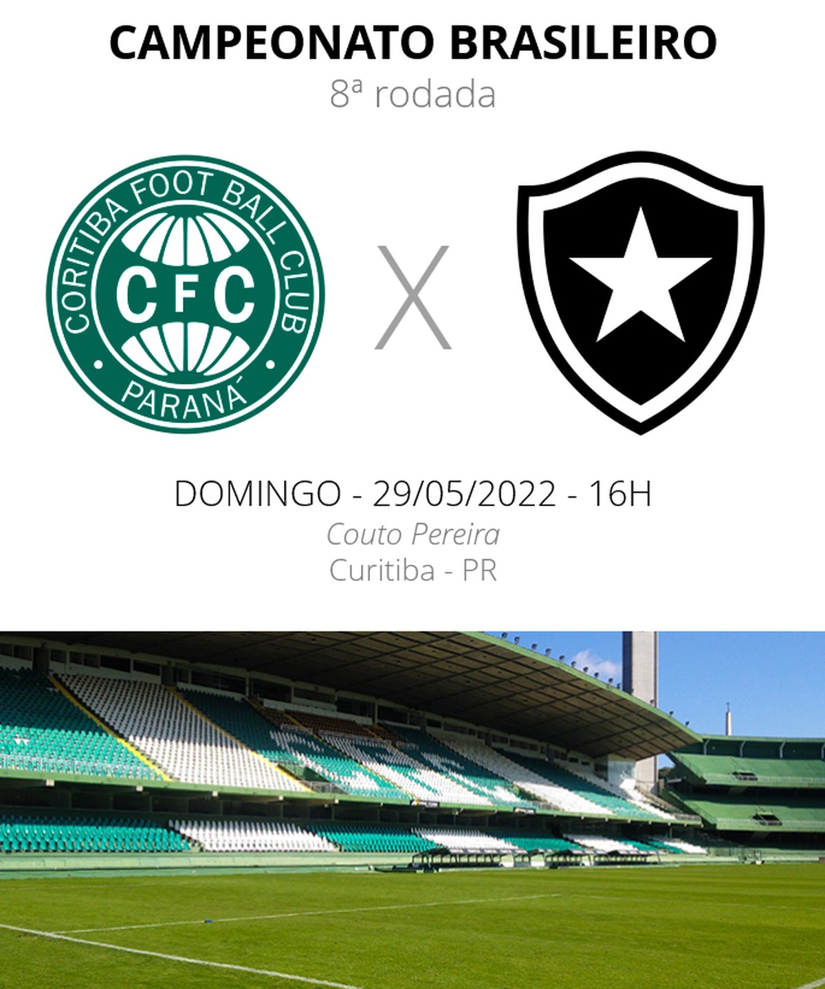 Botafogo x Coritiba; onde assistir ao vivo o jogo deste domingo (30) pelo  Brasileirão - CenárioMT