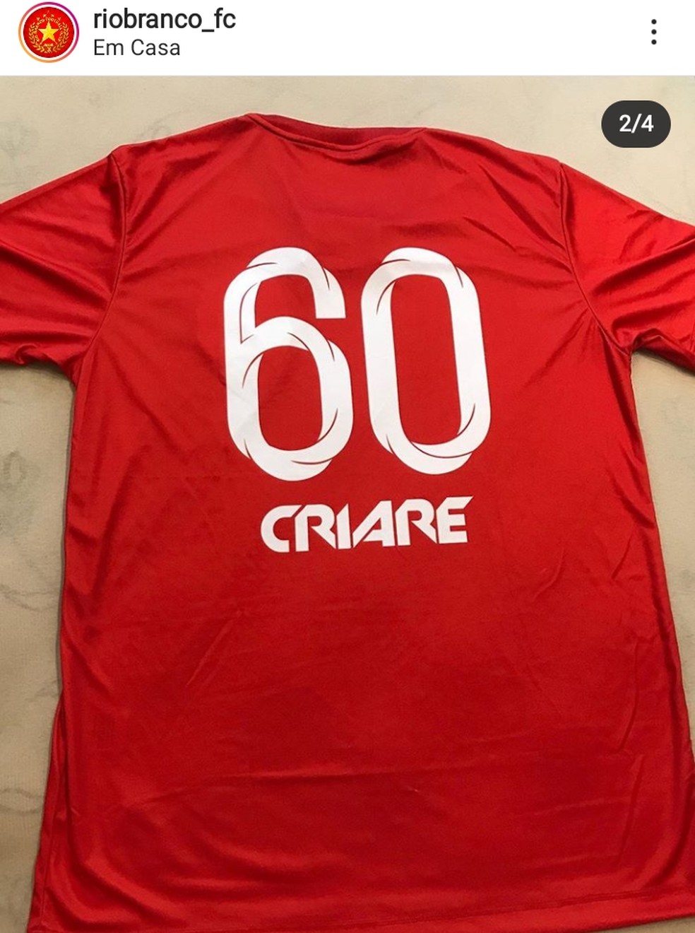 Réplica da Camisa da Seleção é vendida por R$ 100 no Calçadão, em Rio  Branco -  - Notícias do Acre