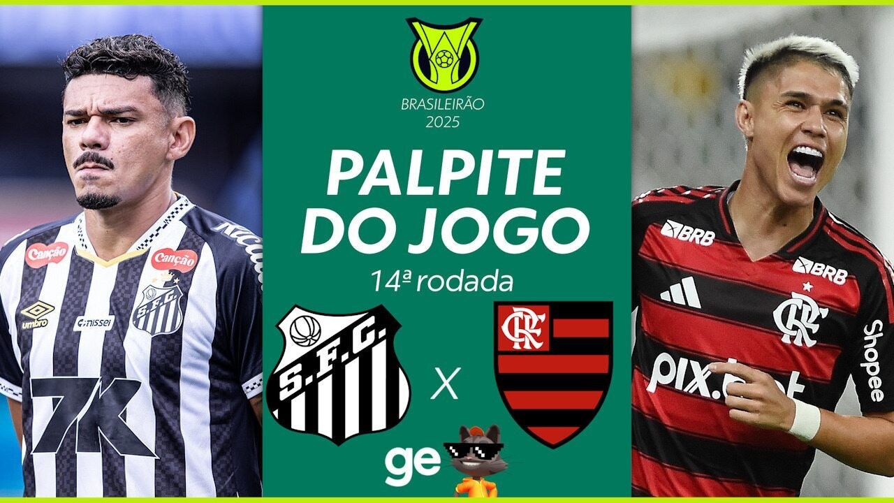 Santos x Flamengo: onde assistir ao vivo, horário e escalações