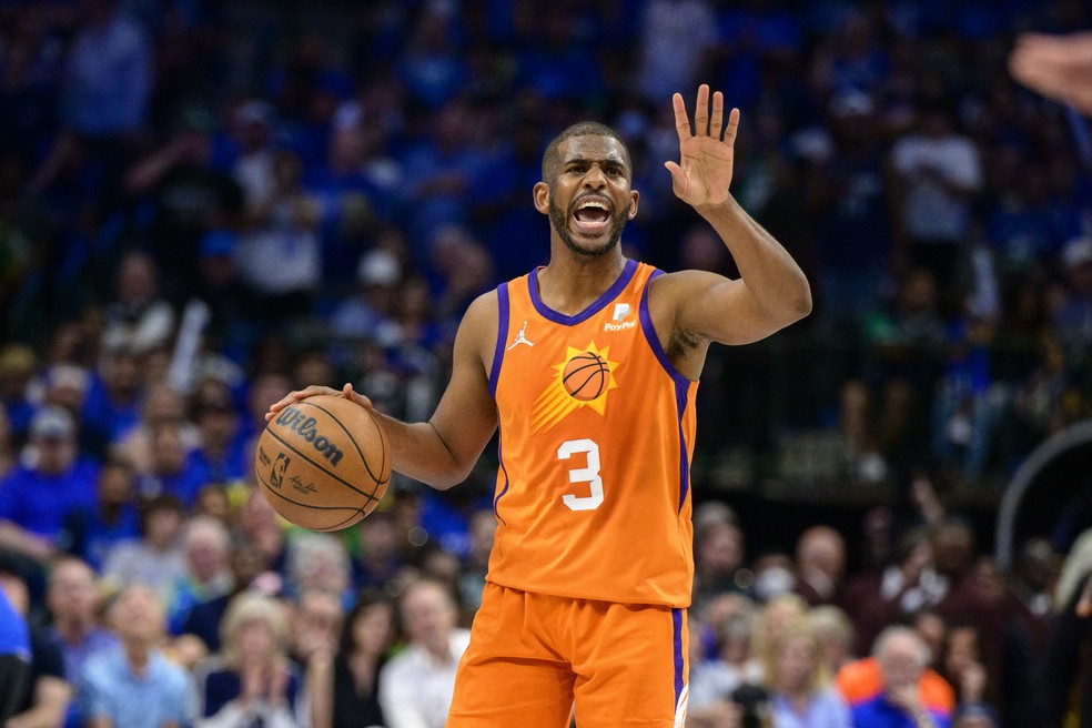 Chris Paul Phoenix Suns NBA — Foto: Jerome Miron-USA TODAY Sports