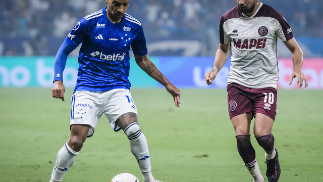 Cruzeiro x Lanús; Matheus Pereira e Marcelino Moreno