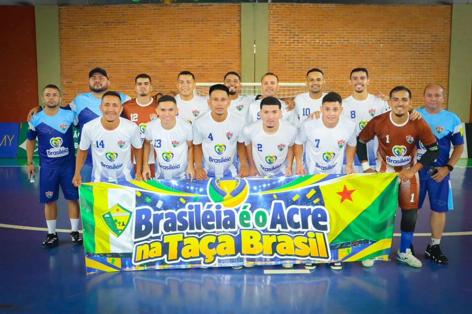 Brasiléia/Fluminense estreia com vitória por 3 a 0 na Taça Brasil de Futsal