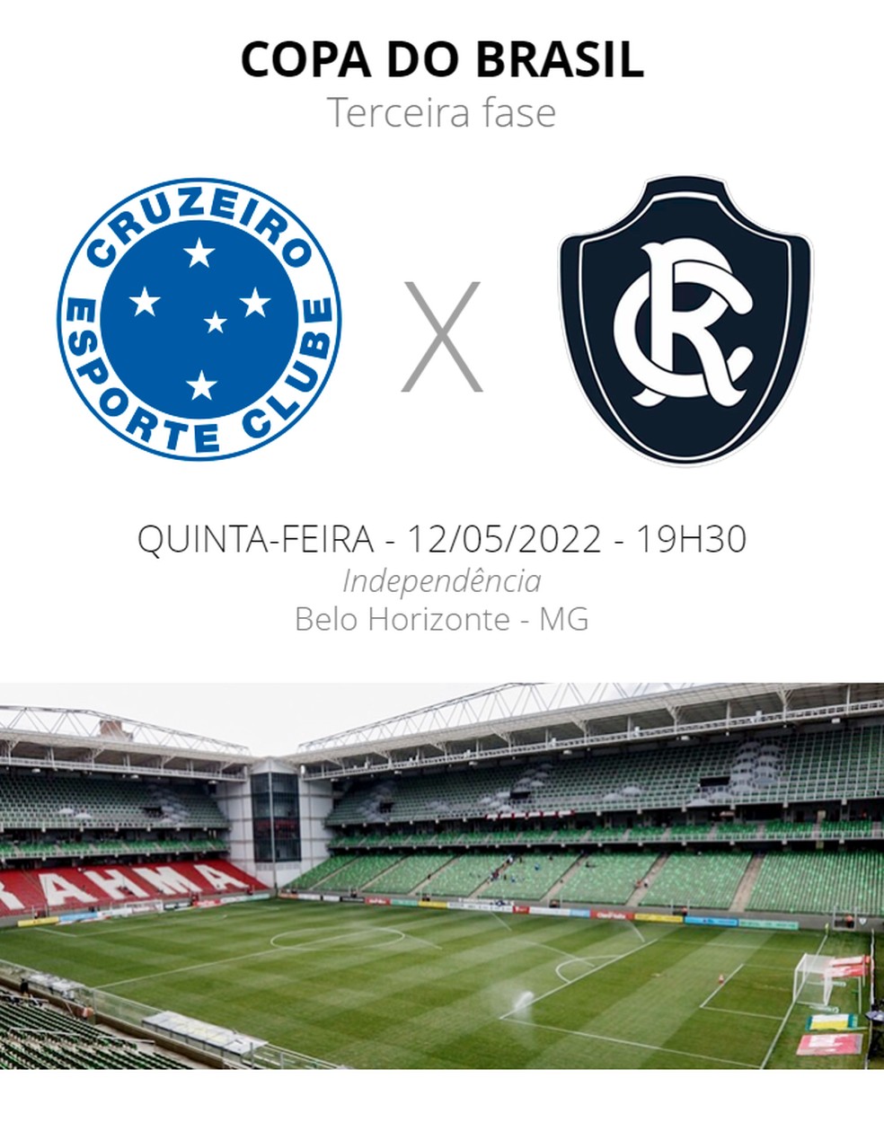 Cruzeiro x Internacional: saiba como assistir ao jogo da Copa do Brasil AO  VIVO online
