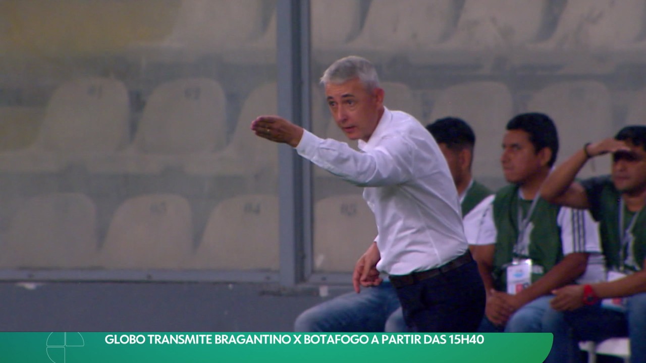 Bragantino e Botafogo fazem hoje mais uma 'final' do Brasileirão 2023