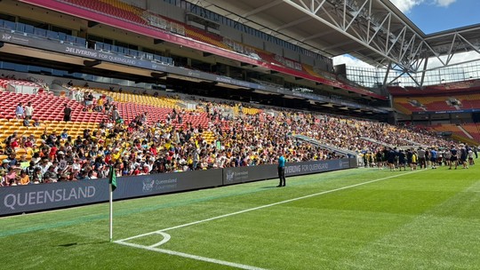 Seleção faz treino aberto em Brisbane antes de viagem para a Índia