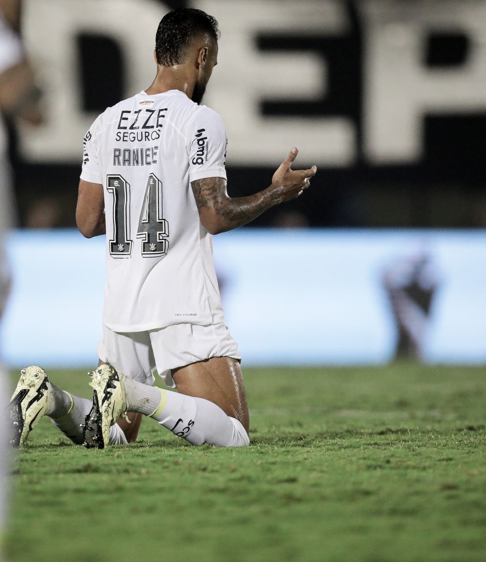 Raniele em São Bernardo x Corinthians pela Copa do Brasil — Foto: Rodrigo Coca/Agência Corinthians