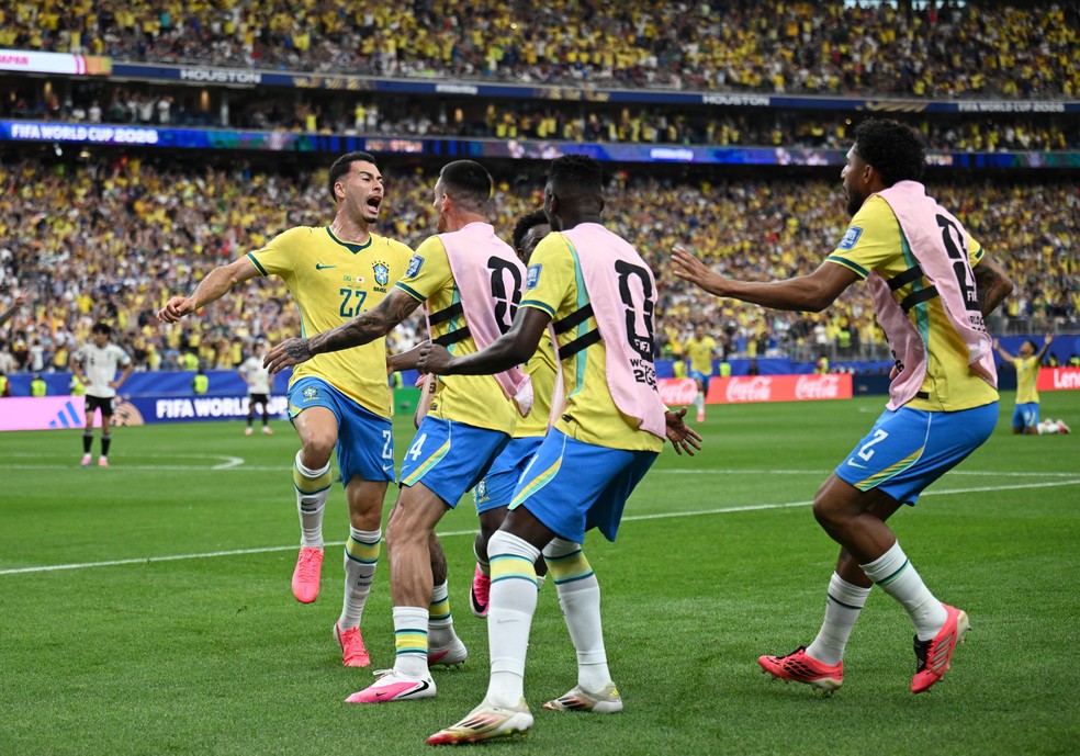 Brasil Martinelli Brasil x Jap&atilde;o &mdash; Foto: Annegret Hilse/Reuters