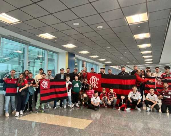 By land, air and sea: Flamengo fans in US flock to watch game against Orlando City |  Flamenco