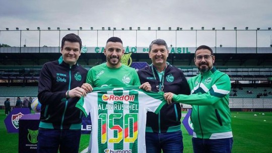 Alan Ruschel completa 150 jogos pelo Juventude com assistênciabet esportes comvirada