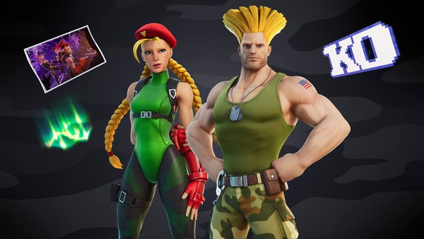 Novas skins de Street Fighter chegam ao Fortnite