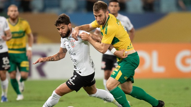Yuri Alberto e Alan Empereur em Cuiabá x Corinthians