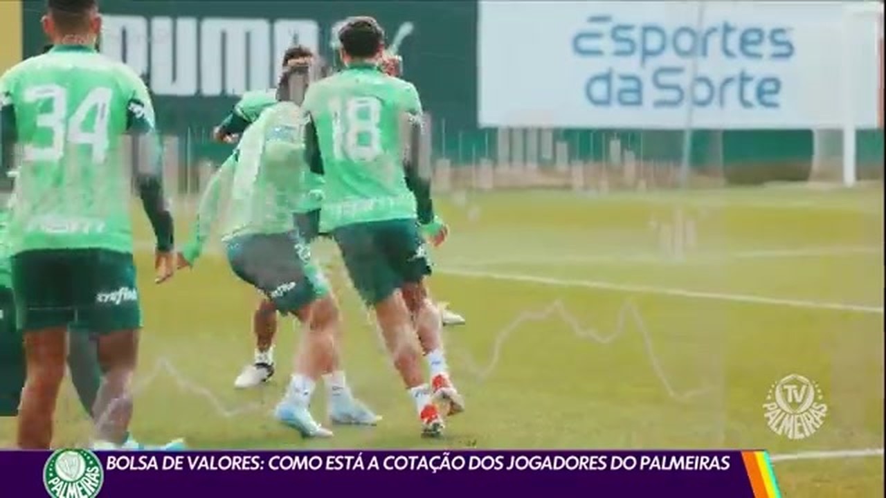 Bolsacasas de betvalores: como está a cotação dos jogadores do Palmeiras