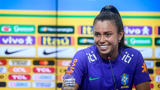 Potiguar Priscila vive expectativa para estreia na seleção brasileira principal - Foto: (Nayra Halm/Staff Images Woman/CBF)