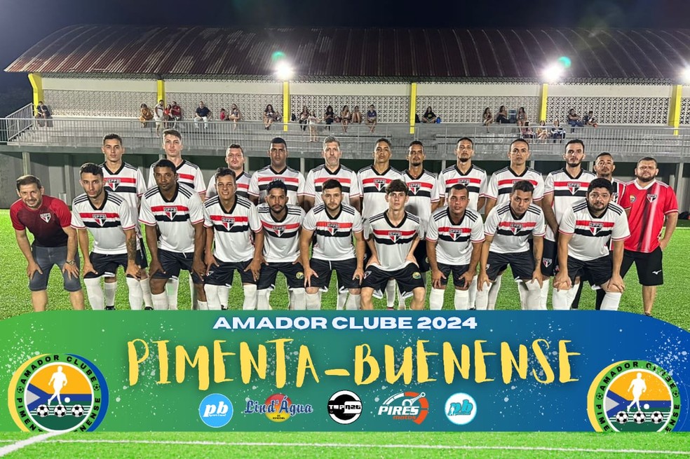 São Paulo de Pimenta Bueno em disputas do Amador Clubes — Foto: Diego Rafael/Divulgação