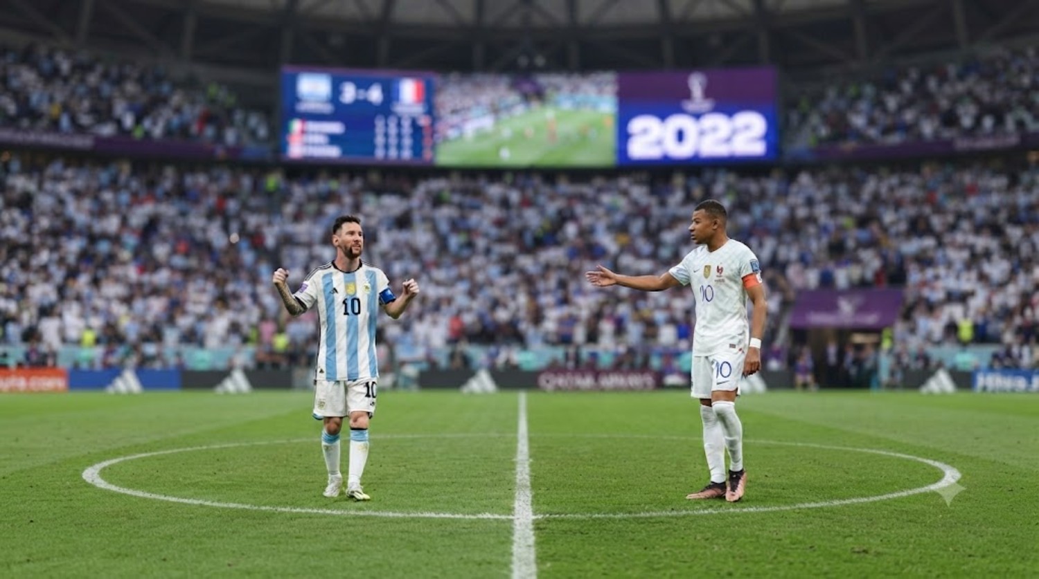 Mbappé e Messi travam disputa acirrada para ser o melhor do Cartola da Copa do Mundo