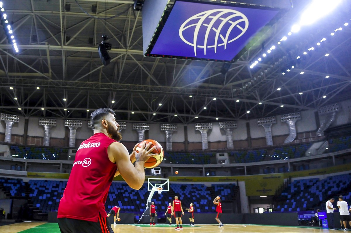 Copa Intercontinental de basquete Flamengo 90 x 58 Austin Spurs (EUA)