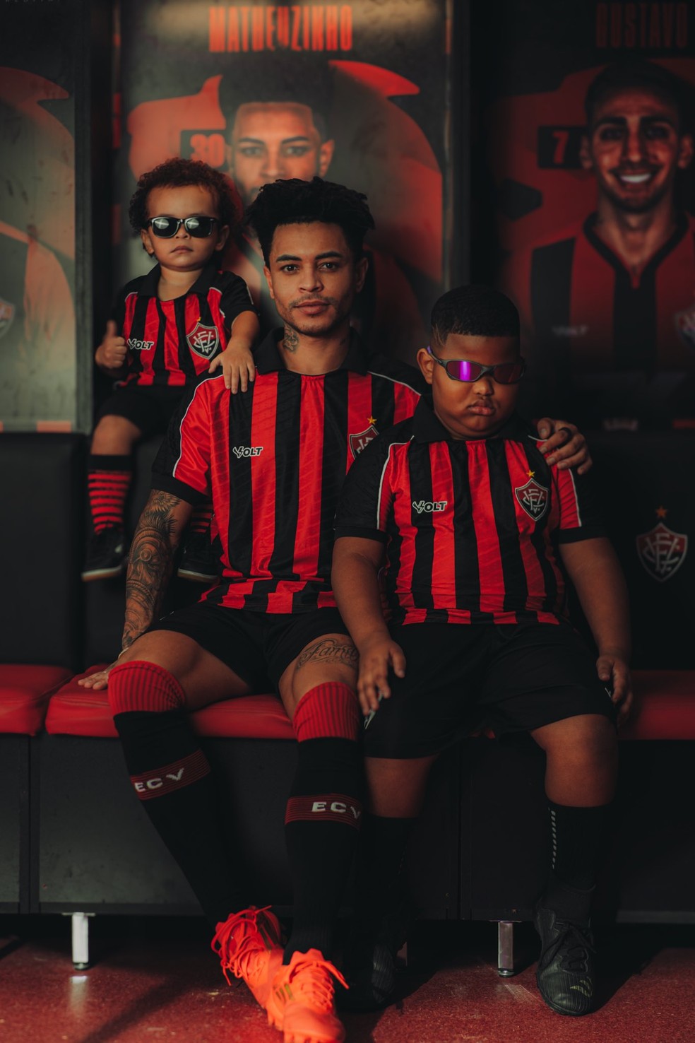 Uniforme do Vitória 2025 fornecido pela Volt