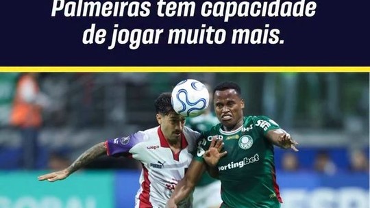 Desempenho do Palmeiras ⚪ - Programa: ge.globo 