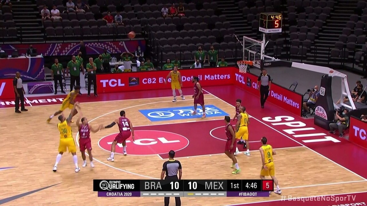 Gustavinho analisa estreia do basquete contra o México no pan