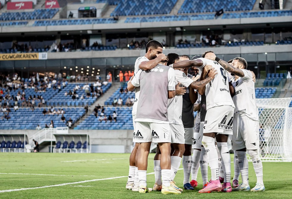 ABC venceu QFC no primeiro confronto na Arena das Dunas — Foto: Guilherme Drovas/ABC