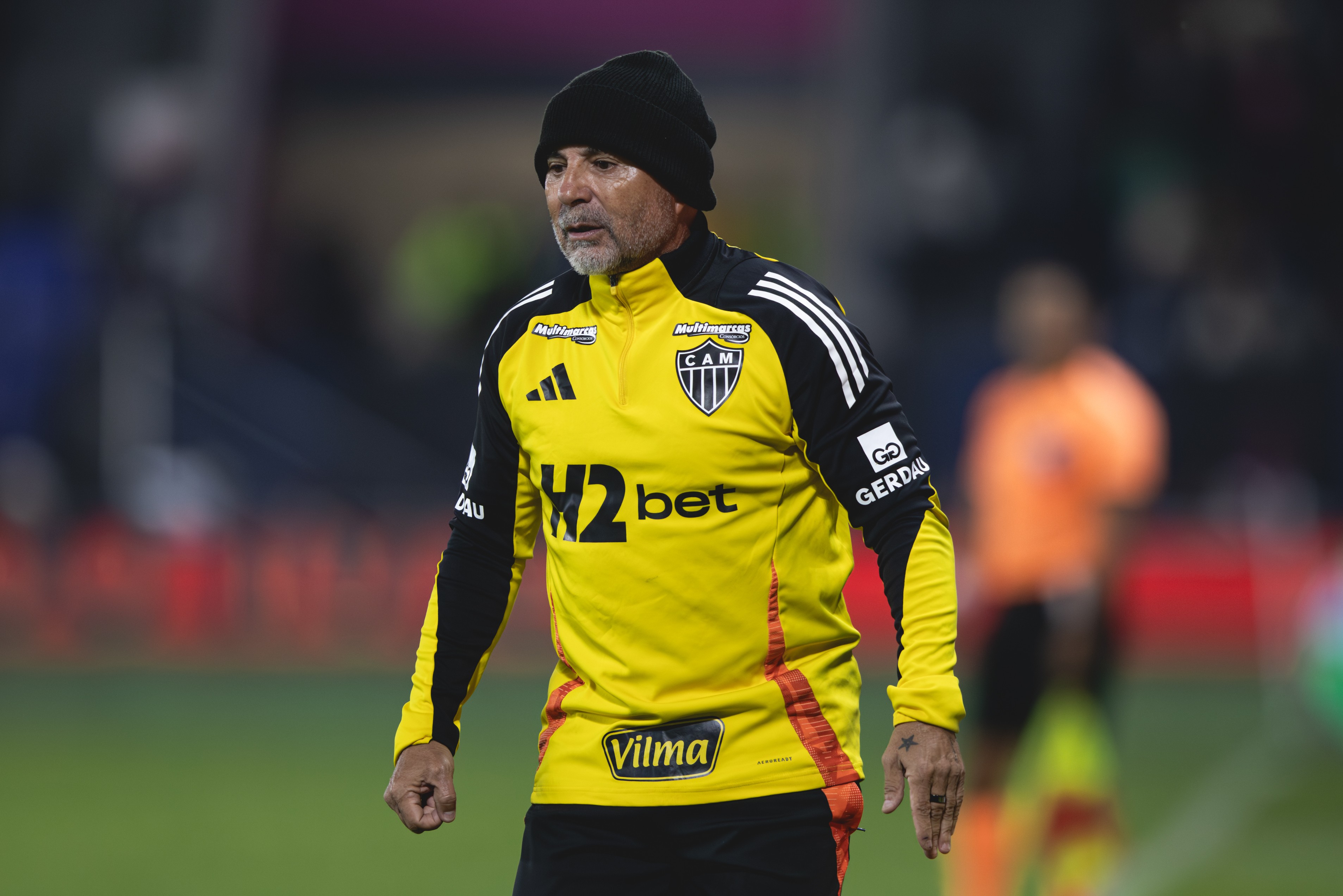 Sampaoli destaca recuperação de Hulk no Atlético-MG e valoriza empate com Del Valle