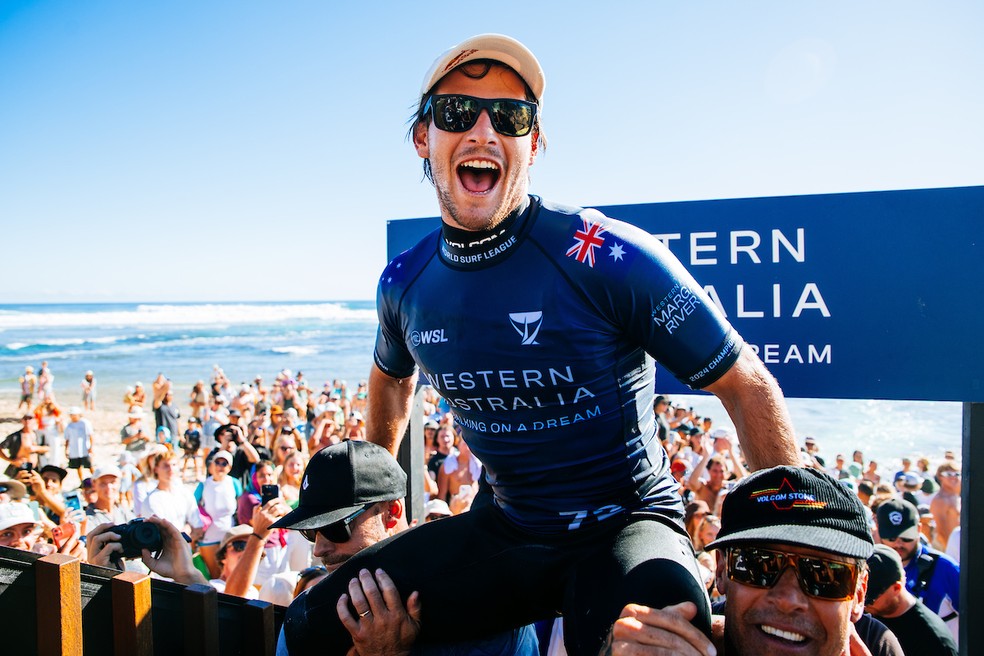 Jack Robinson conquista bicampeonato em Margaret River &mdash; Foto: WSL