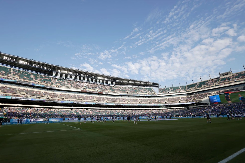 Lincoln Financial Field, na Filadélfia, será uma das 16 sedes da Copa do Mundo de 2026 — Foto: Getty Images