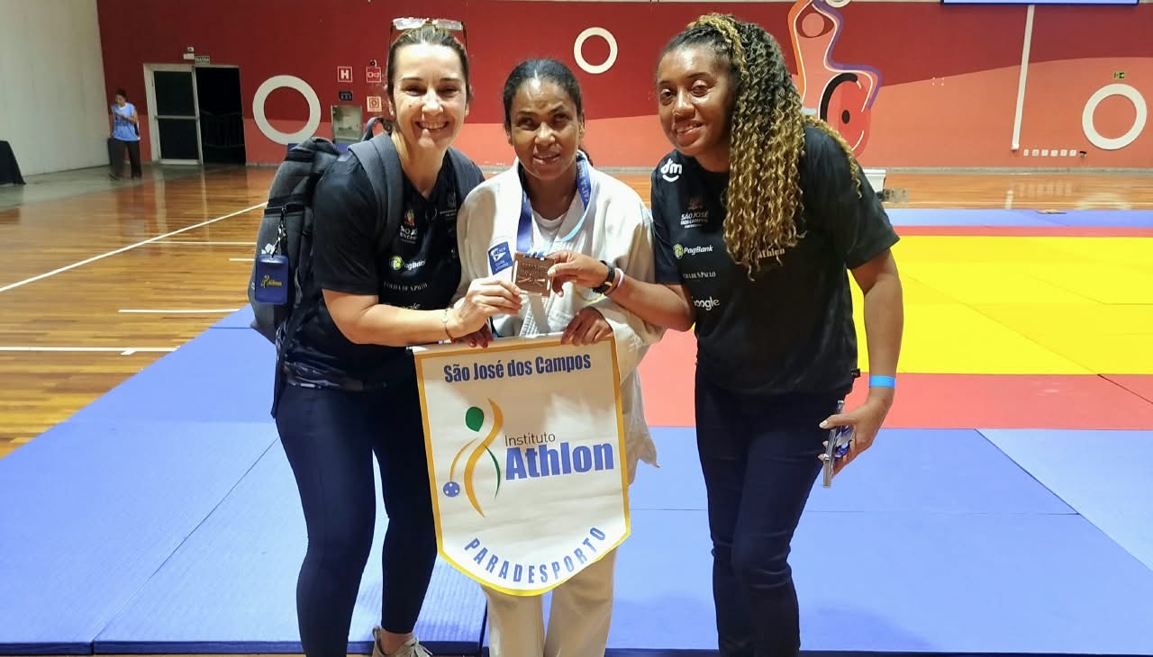Terezinha da Silva fatura o bronze no Grand Prix de Judô Paralímpico