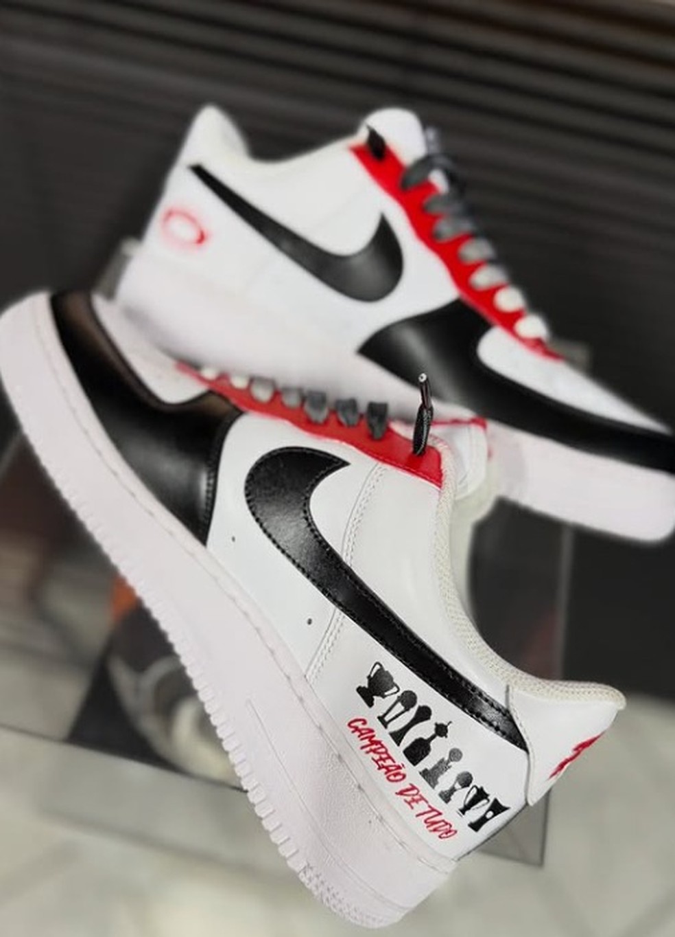 Troféus conquistados pelo São Paulo em tênis do Luciano