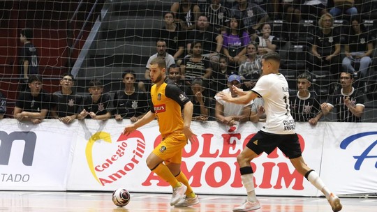 Em situações distintas na tabela, Corinthians e Sorocaba fazem clássico pela Liga Futsal