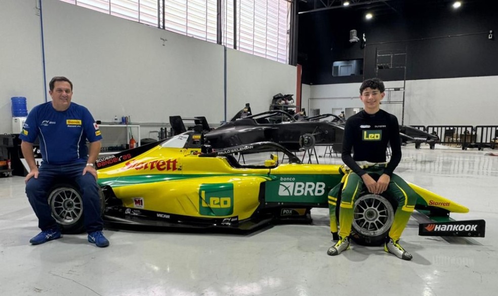 Paulo Willemann Filho em sua nova equipe para 2026 — Foto: Divulgação