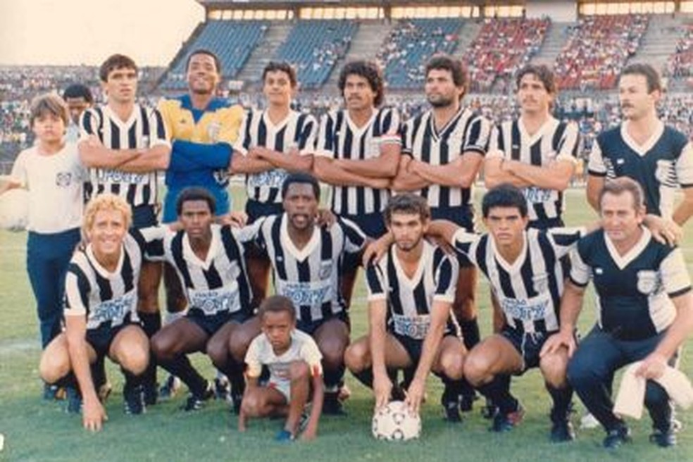 Treze venceu um dos grupos do Torneio Paralelo de 1986  — Foto: Reprodução/Retalhos Históricos de Campina