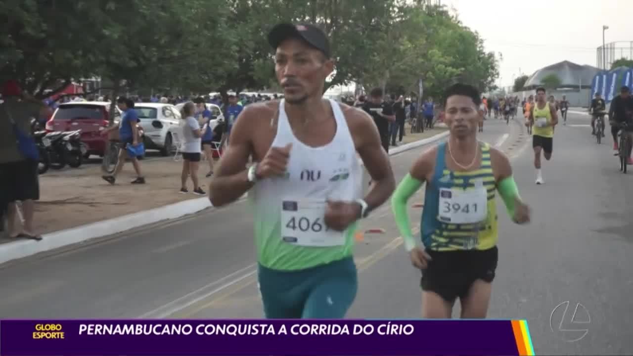 Pernambucano conquista a Corrida do Círio 2024