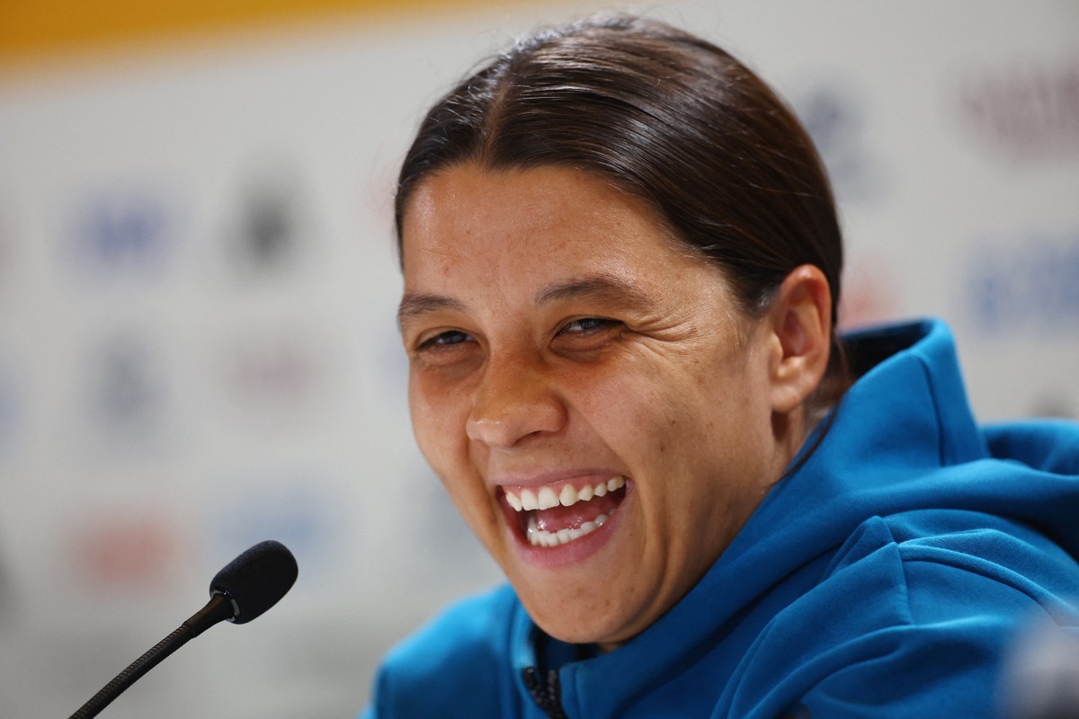 Sam Kerr Minimiza Pressão Para Estreia Da Austrália Diante De 83 Mil Pessoas Copa Do Mundo 3188