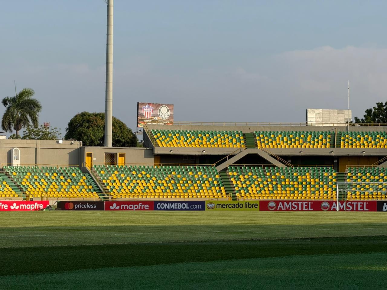 Estádio Revitalizado Recebe Palmeiras em Busca de Glória na Libertadores