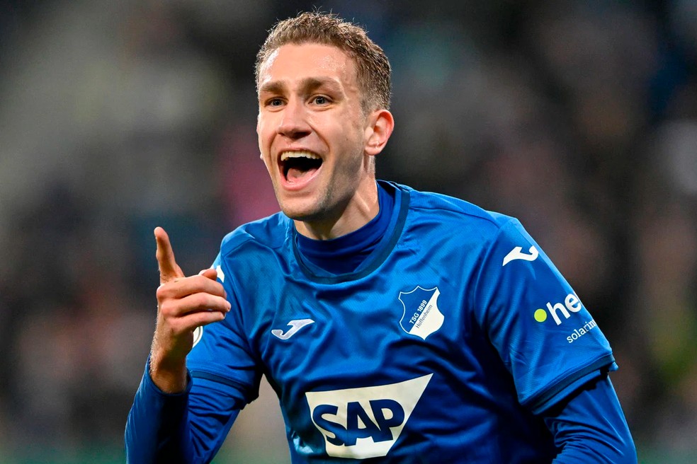 Arthur Chaves, zagueiro do Hoffenheim — Foto: Divulgação/Hoffenheim