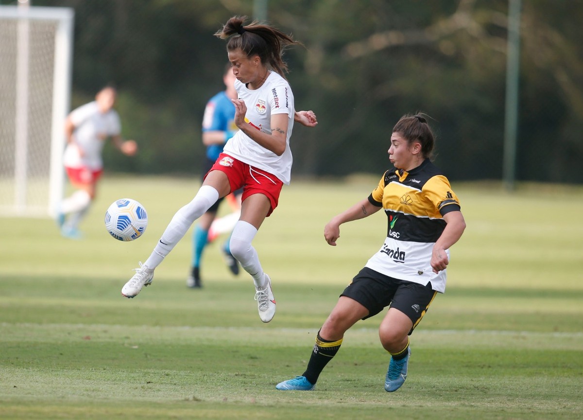 Bragantino goleia Criciúma por 7 a 0 na estreia do Brasileiro Feminino ...