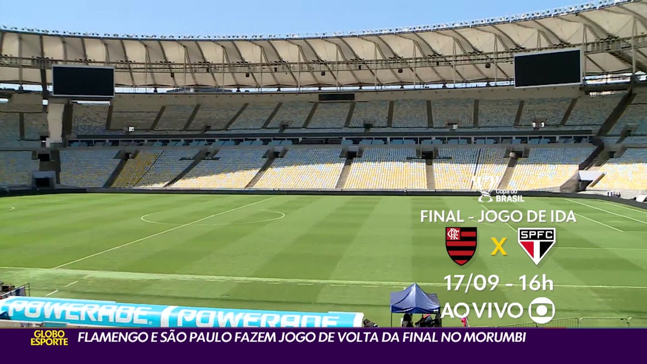 Flamengo e São Paulo fazem jogo de volta da final no Morumbi