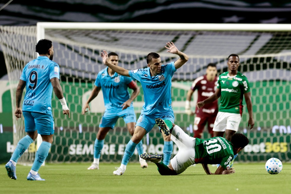 Palmeiras x Santos � Foto: Marcello Zambrana/AGIF