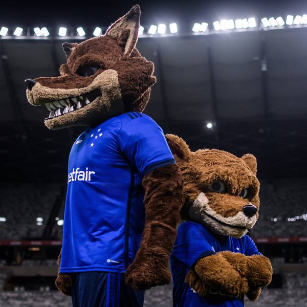 Cruzeiro: após polêmica e protesto, Raposão e Raposinho são apresentados e voltam ao Mineirão; veja imagens