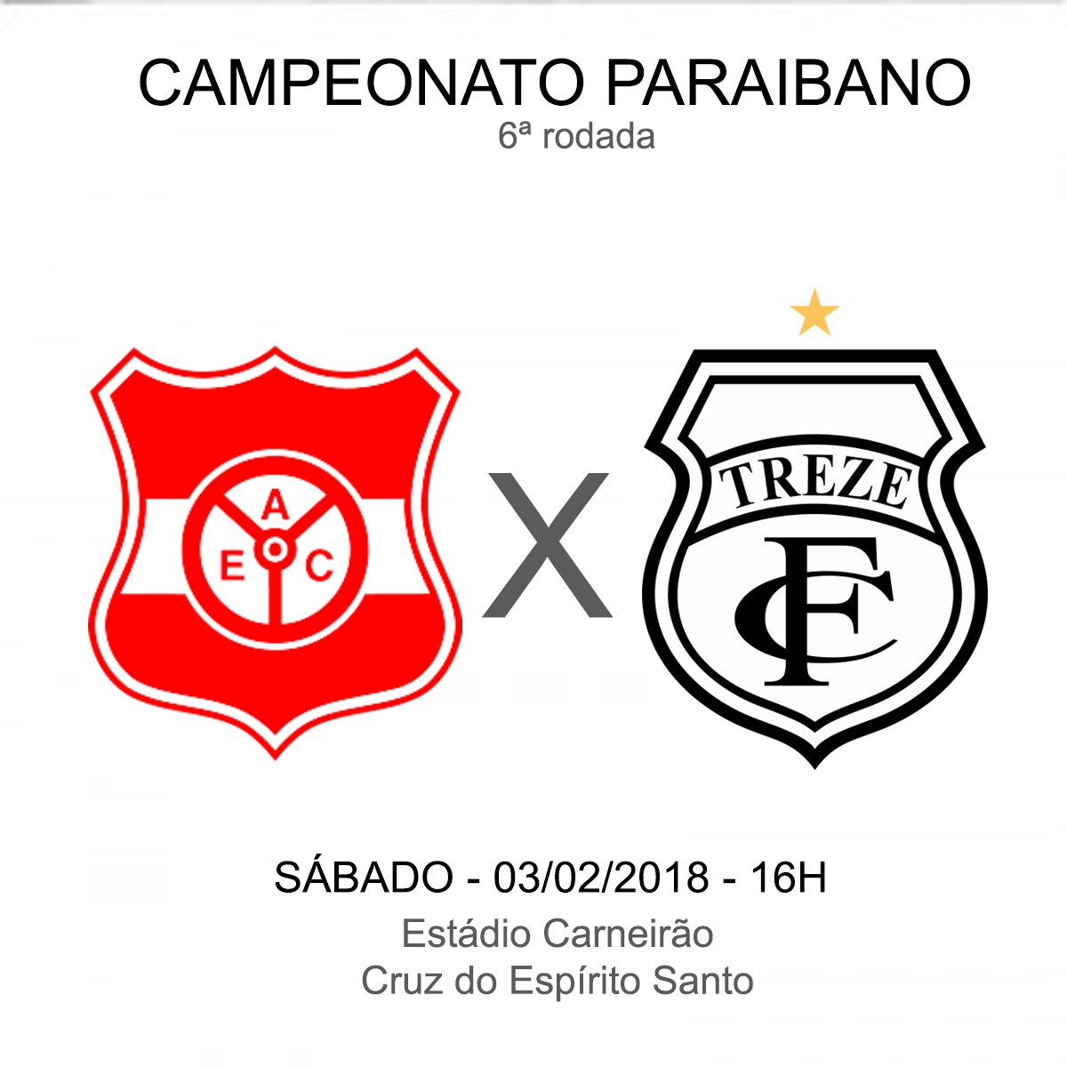 Rodada #6: tudo o que você precisa saber sobre Auto Esporte x Treze ...