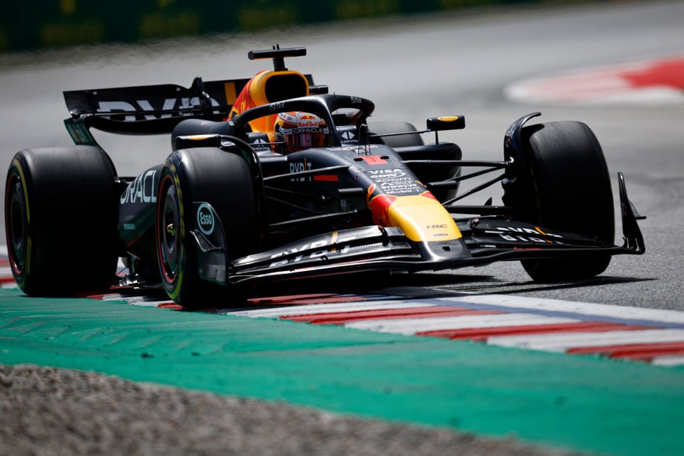 Max Verstappen no GP da Espanha de F1 2024 — Foto: Chris Graythen/Getty Images