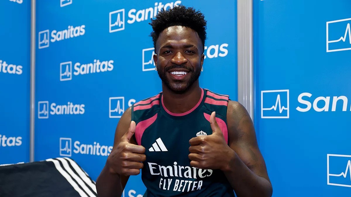 Vini Jr. se reapresenta ao Real Madrid e inicia preparação para a temporada